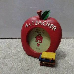 "A+ Teacher" Picture Frame